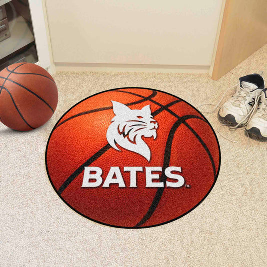 Bates College Bobcats Basketball Rug - 27in. Diameter - Bates College