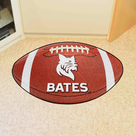 Bates College Bobcats Football Rug - 20.5in. x 32.5in. - Bates College