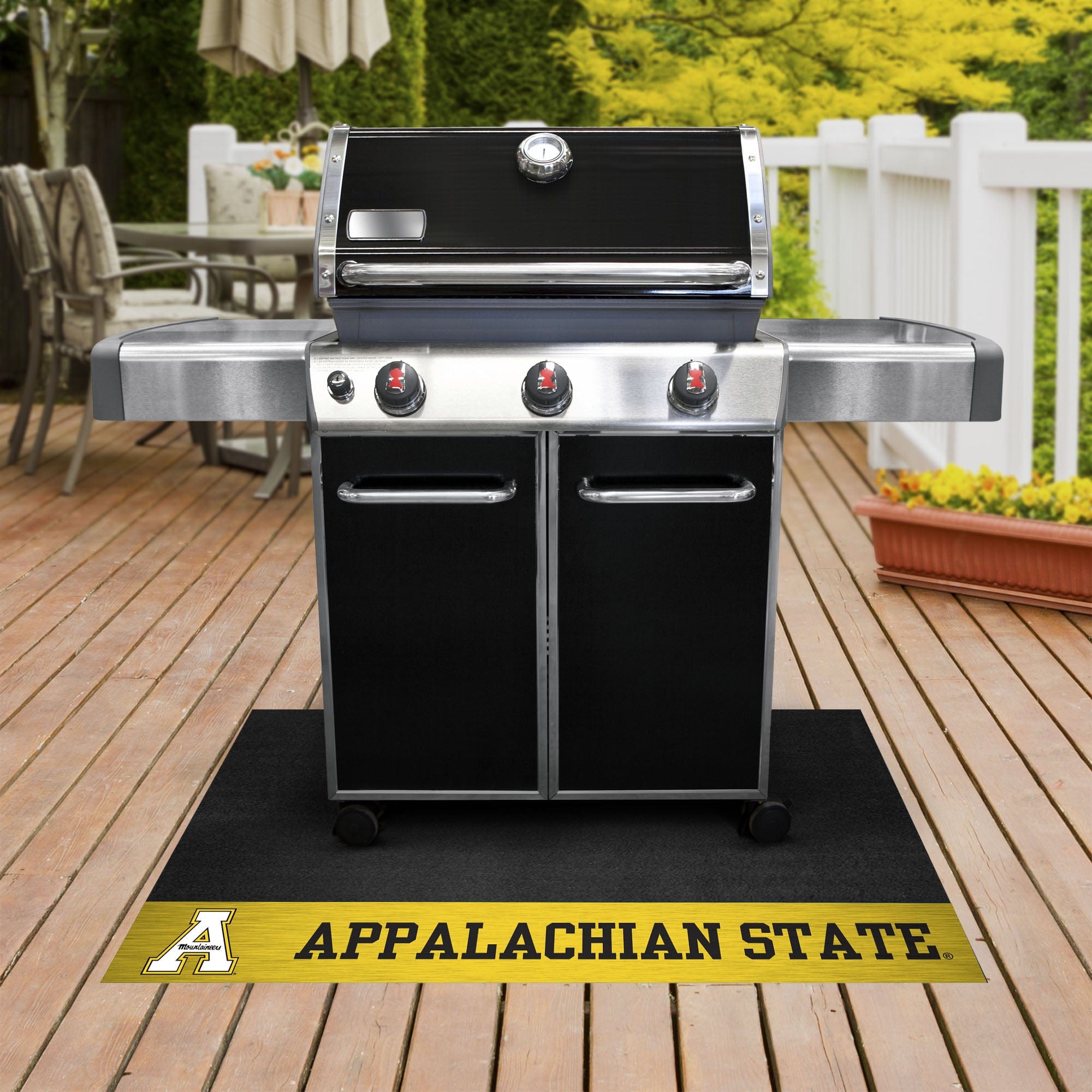 Appalachian State Mountaineers Vinyl Grill Mat - 26in. x 42in. - Appalachian State