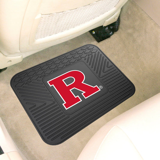 Rutgers Scarlett Knights Back Seat Car Utility Mat - 14in. x 17in. - Rutgers