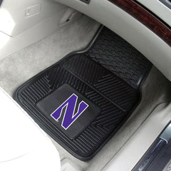 Northwestern Wildcats Heavy Duty Car Mat Set - 2 Pieces - Northwestern