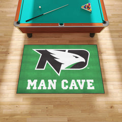 North Dakota Fighting Hawks Man Cave Ulti-Mat Rug - 5ft. x 8ft. - North Dakota