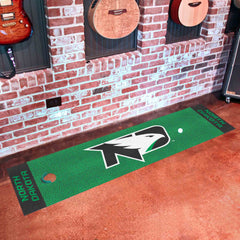 North Dakota Fighting Hawks Putting Green Mat - 1.5ft. x 6ft. - North Dakota