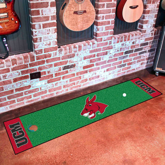 Central Missouri Mules Putting Green Mat - 1.5ft. x 6ft. - Central Missouri