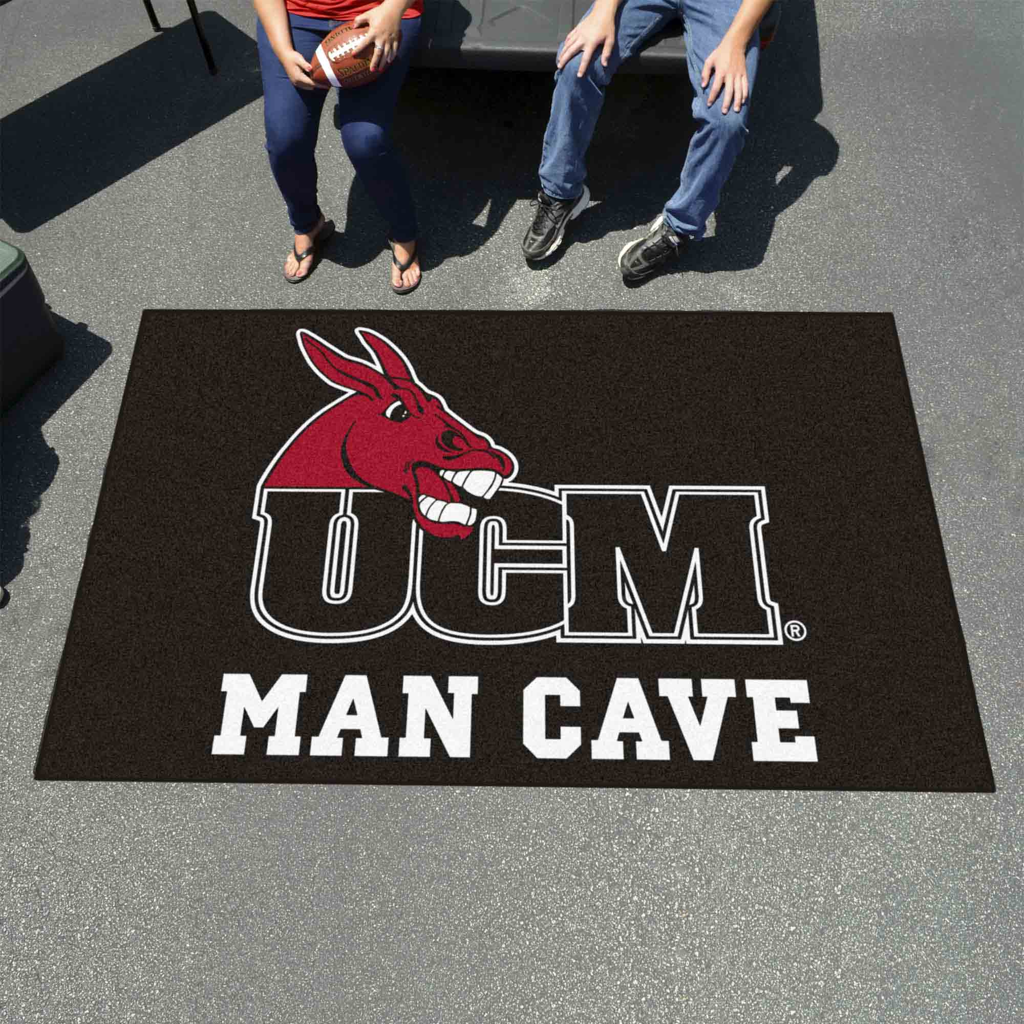 Central Missouri Mules Man Cave Ulti-Mat Rug - 5ft. x 8ft. - Central Missouri