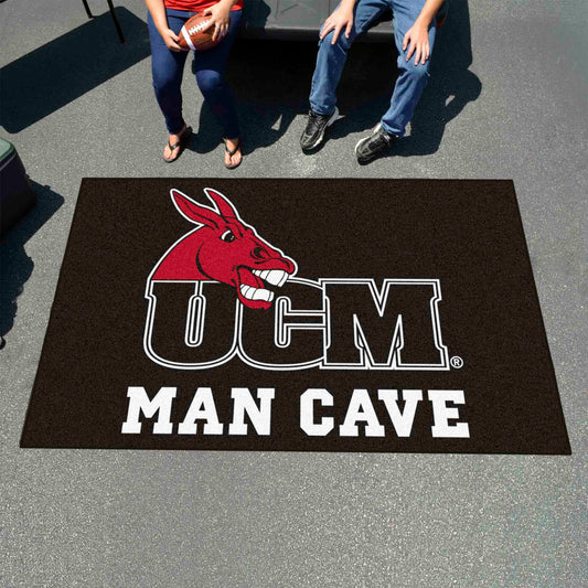 Central Missouri Mules Man Cave Ulti-Mat Rug - 5ft. x 8ft. - Central Missouri