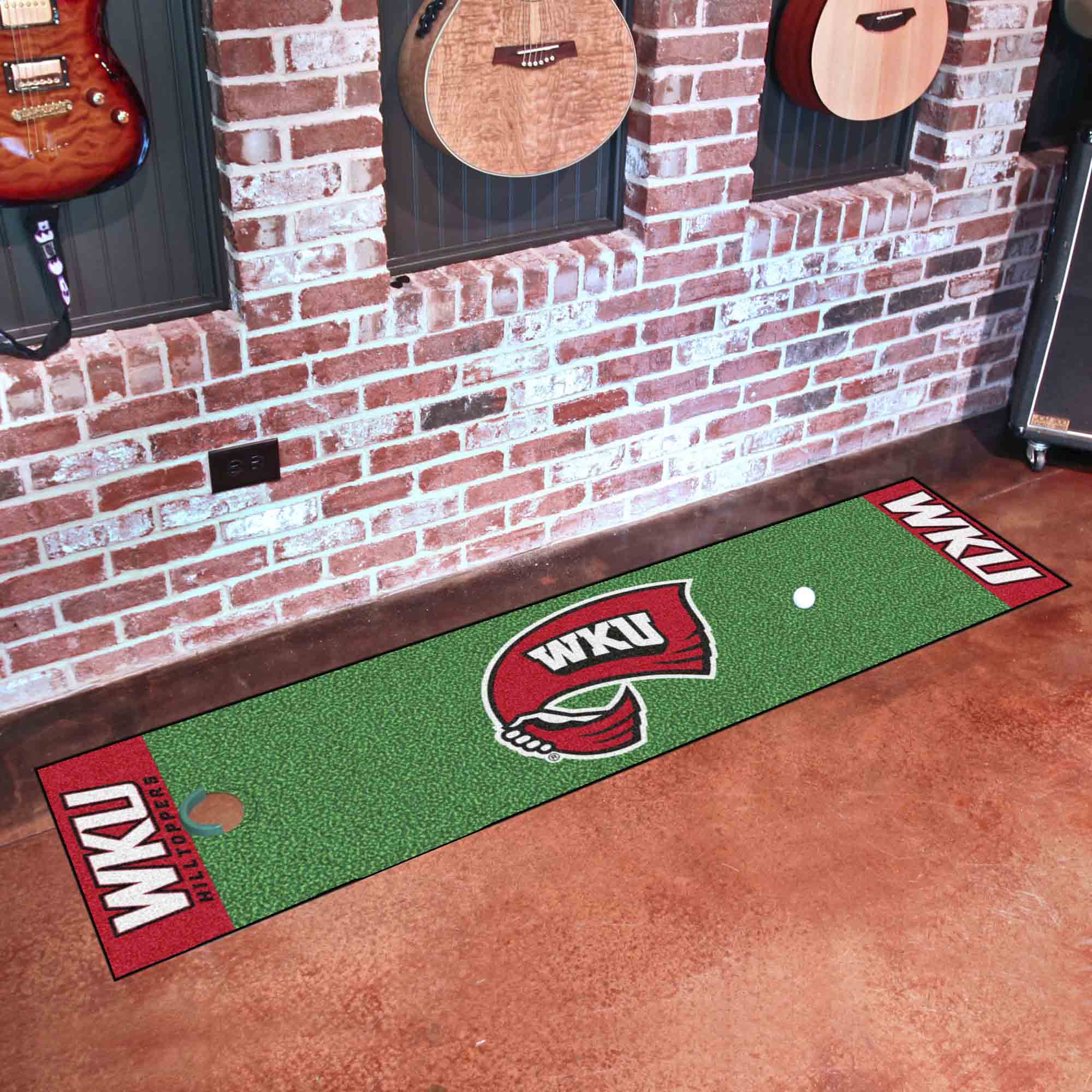 Western Kentucky Hilltoppers Putting Green Mat - 1.5ft. x 6ft.