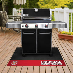 Louisiana-Lafayette Ragin' Cajuns Vinyl Grill Mat - 26in. x 42in. - Louisiana-Lafayette