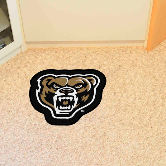 Oakland Golden Grizzlies Mascot Rug - Oakland