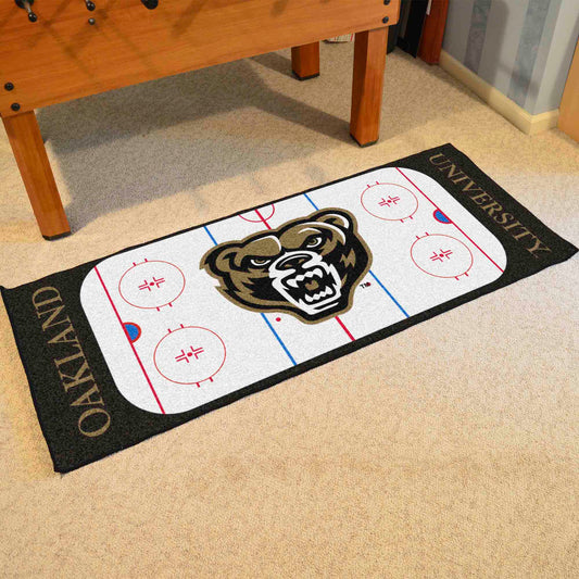 Oakland Golden Grizzlies Rink Runner - 30in. x 72in. - Oakland