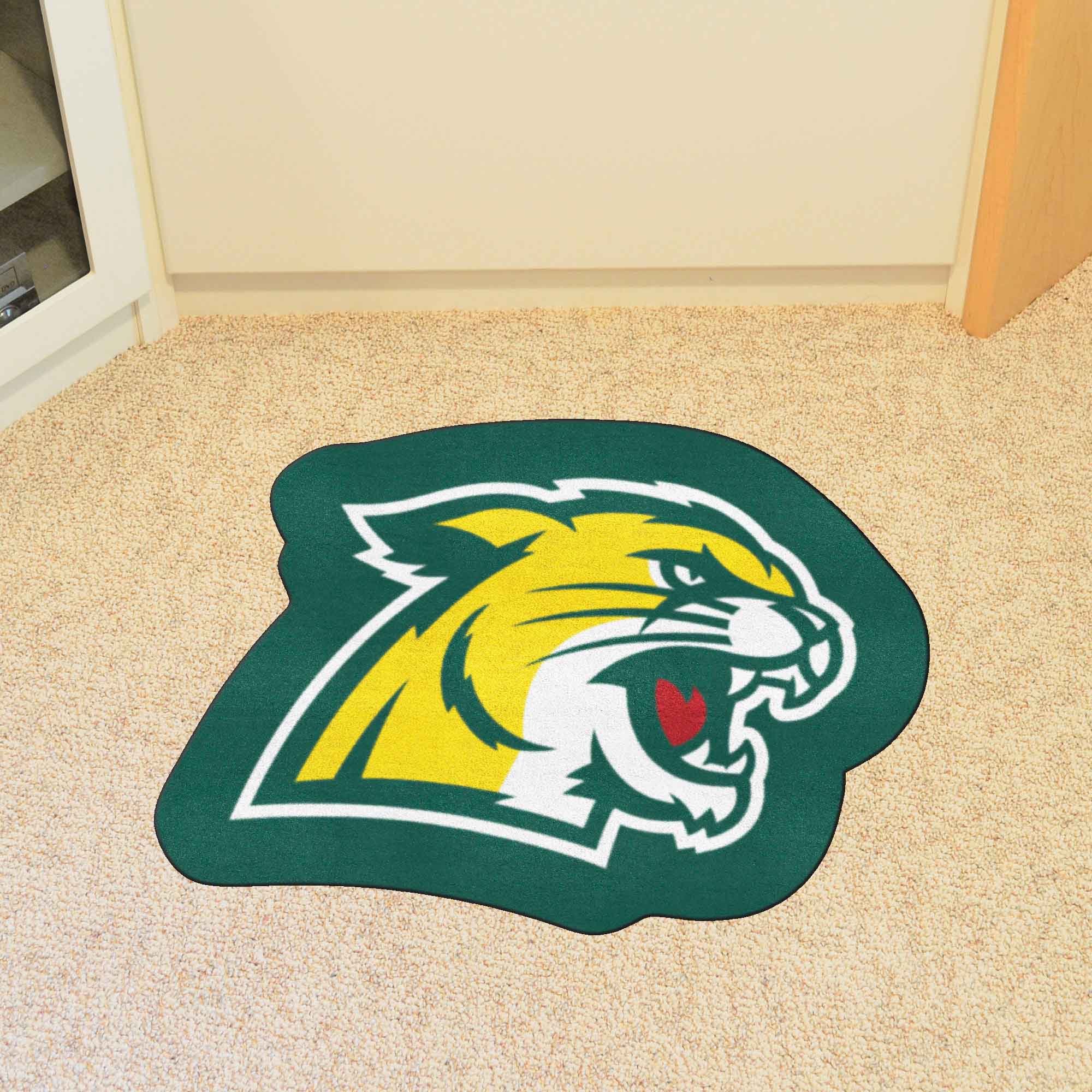 Northern Michigan Wildcats Mascot Rug - Northern Michigan