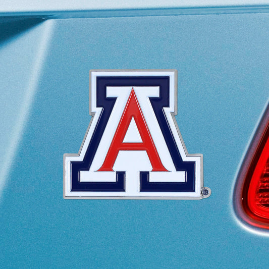 Arizona Wildcats 3D Color Metal Emblem - Arizona