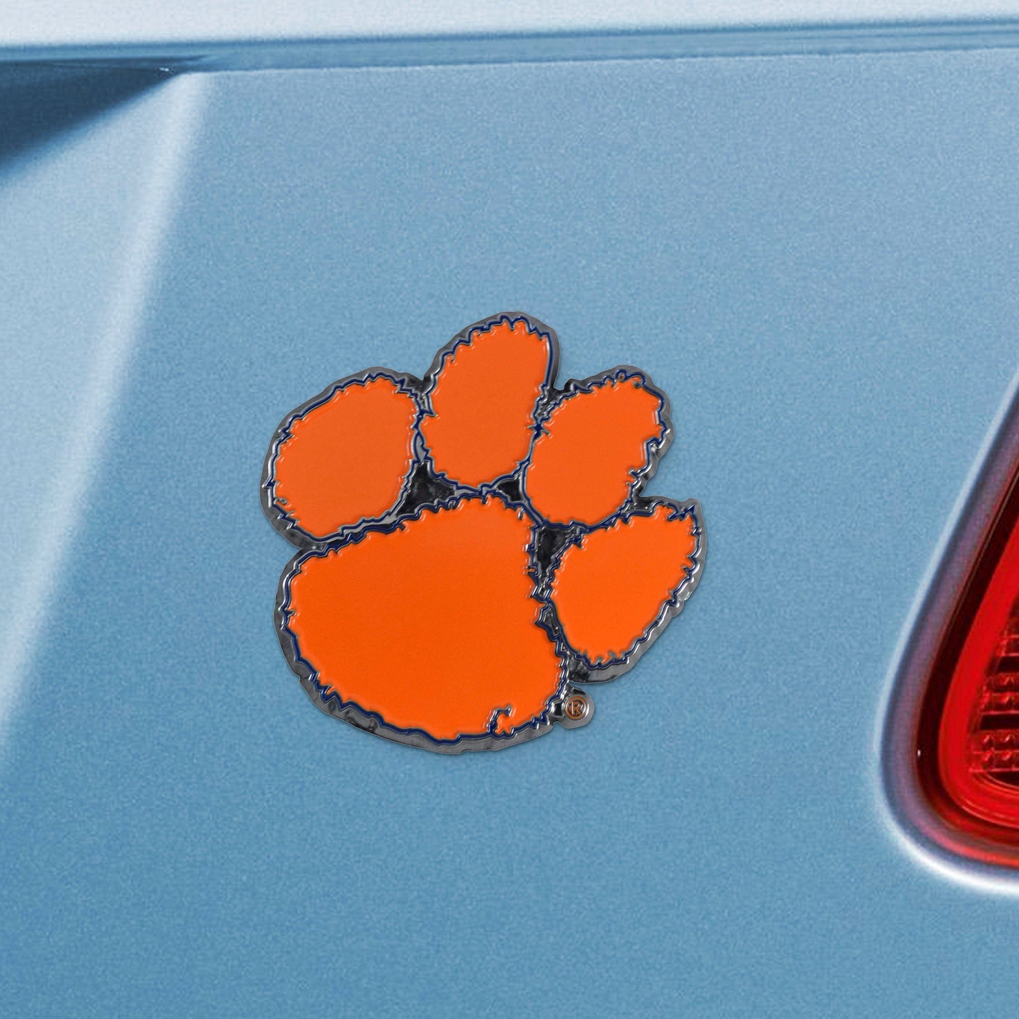 Clemson Tigers 3D Color Metal Emblem - Clemson