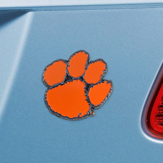 Clemson Tigers 3D Color Metal Emblem - Clemson