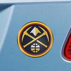 Denver Nuggets 3D Color Metal Emblem - Denver Nuggets