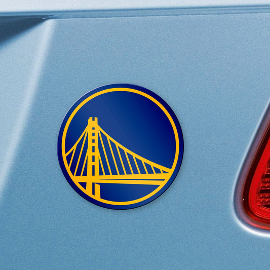 Golden State Warriors 3D Color Metal Emblem - Golden State Warriors