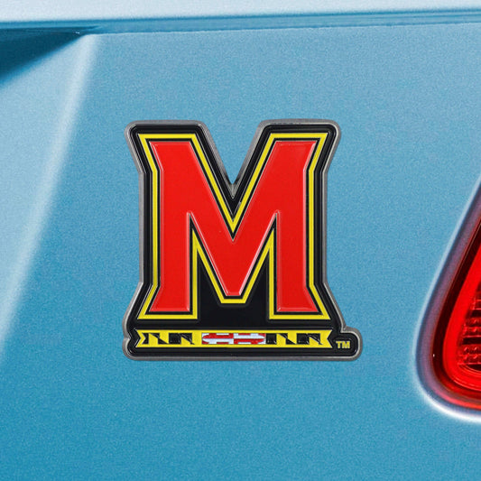 Maryland Terrapins 3D Color Metal Emblem - Maryland