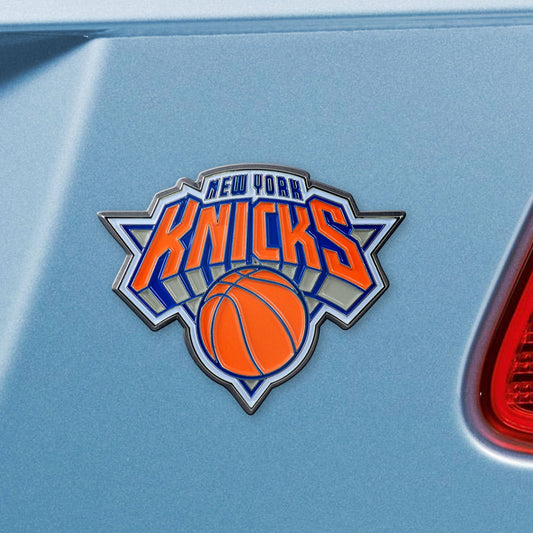 New York Knicks 3D Color Metal Emblem - New York Knicks