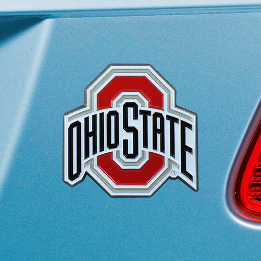 Ohio State Buckeyes 3D Color Metal Emblem - Ohio State