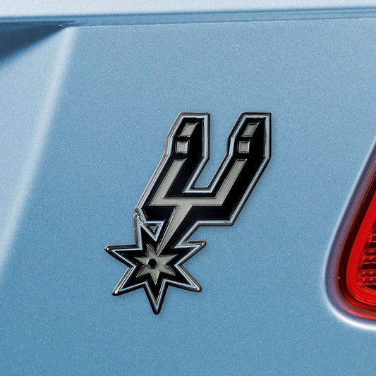 San Antonio Spurs 3D Color Metal Emblem - San Antonio Spurs