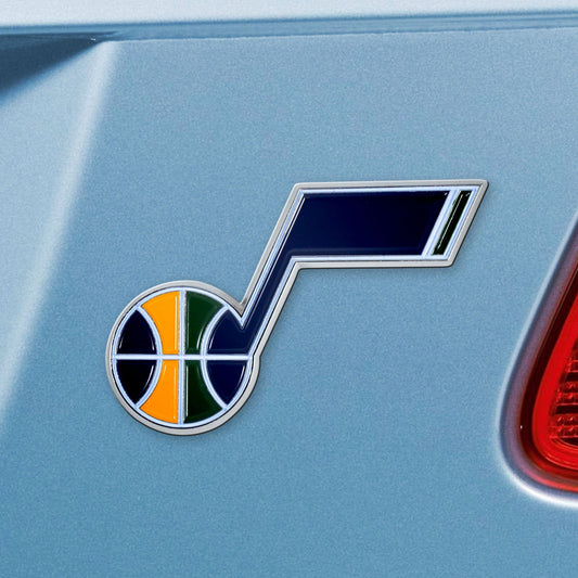 Utah Jazz 3D Color Metal Emblem - Utah Jazz
