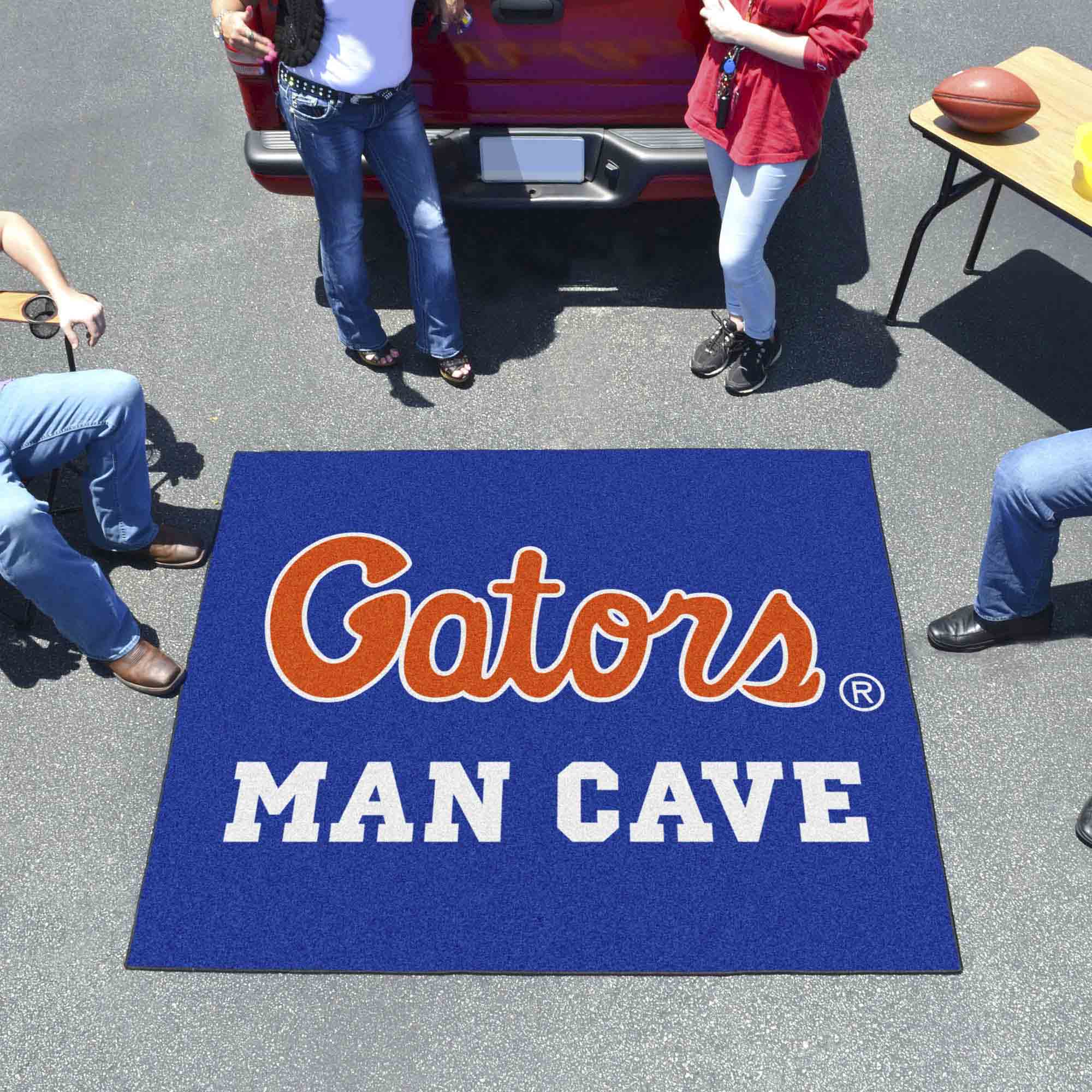 Florida Gators Man Cave Tailgater Rug - 5ft. x 6ft., "Gators" - Florida