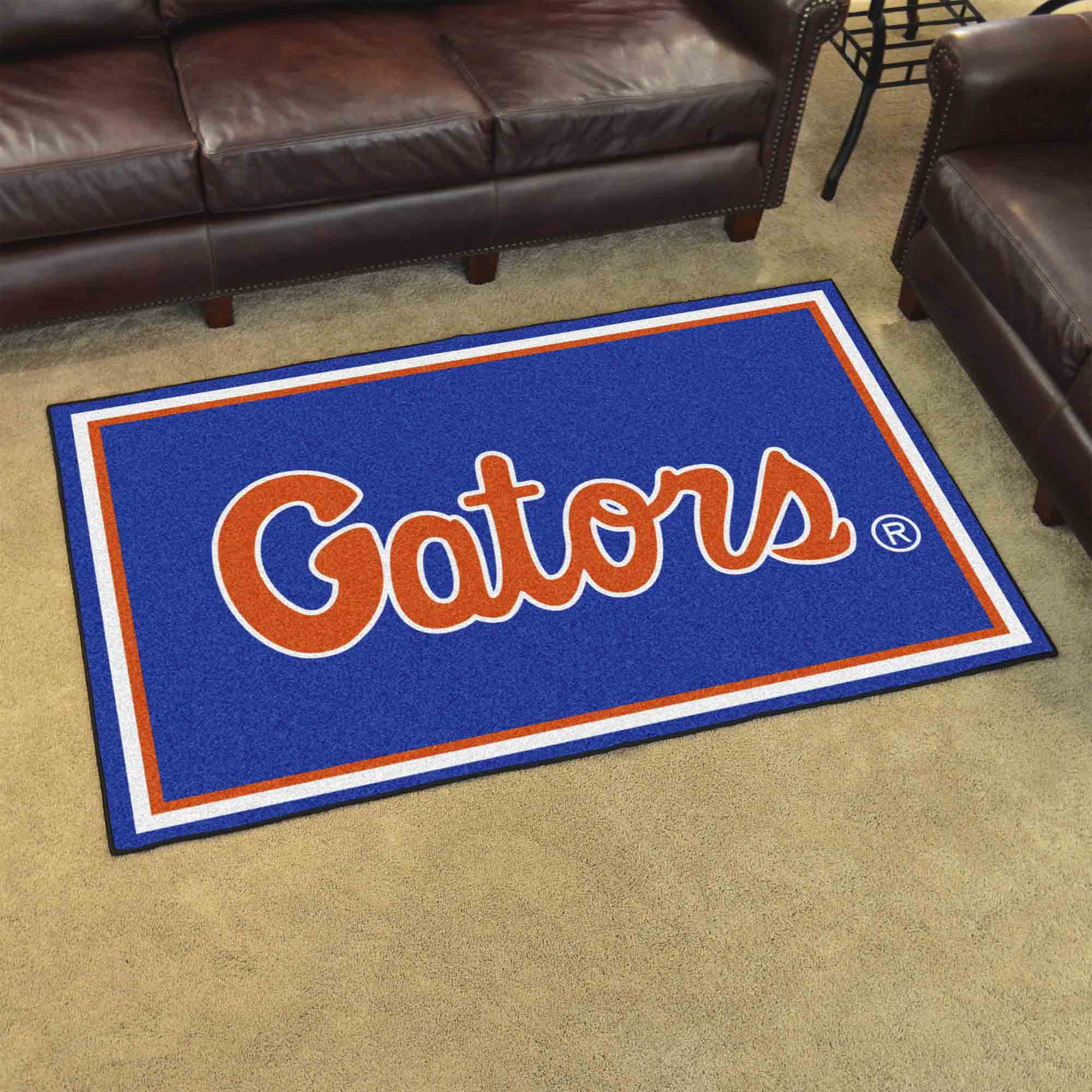 Florida Gators 4ft. x 6ft. Plush Area Rug, "Gators" - Florida
