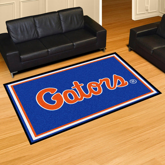 Florida Gators 5ft. x 8 ft. Plush Area Rug, "Gators" - Florida