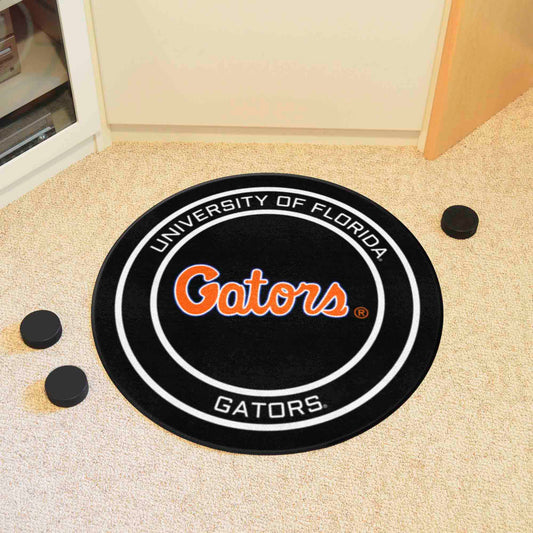 Florida Gators Hockey Puck Rug - 27in. Diameter - Florida