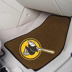 San Diego Padres Front Carpet Car Mat Set - 2 Pieces - San Diego Padres