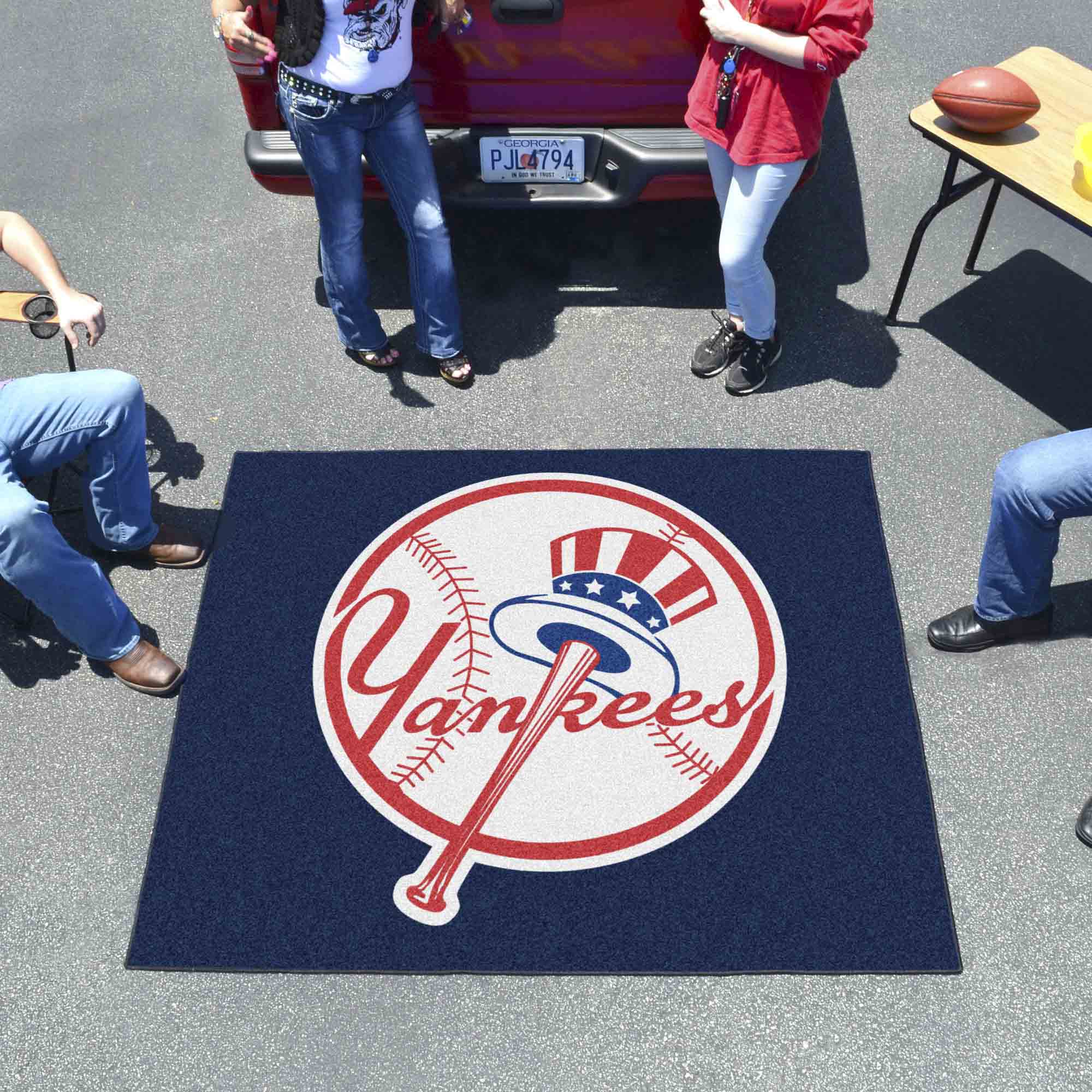 New York Yankees Tailgater Rug - 5ft. x 6ft. - New York Yankees