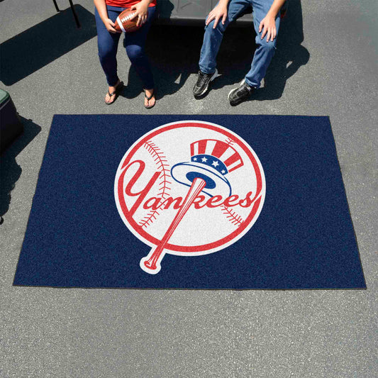 New York Yankees Ulti-Mat Rug - 5ft. x 8ft. - New York Yankees