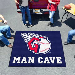 Cleveland Guardians Man Cave Tailgater Rug - 5ft. x 6ft. - Cleveland Guardians