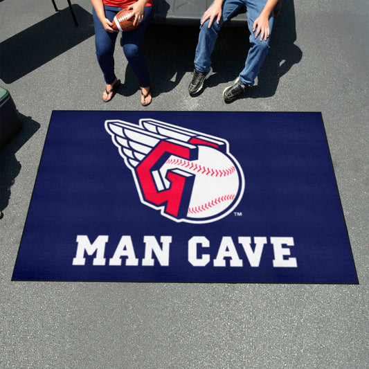 Cleveland Guardians Man Cave Ulti-Mat Rug - 5ft. x 8ft. - Cleveland Guardians