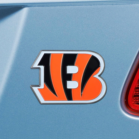 Cincinnati Bengals 3D Color Metal Emblem - Cincinnati Bengals