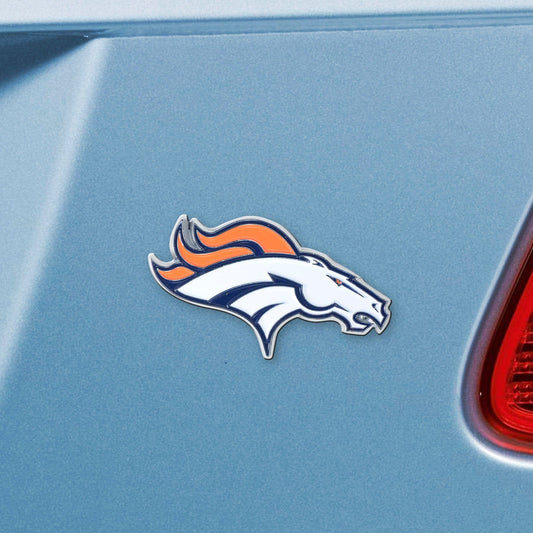 Denver Broncos 3D Color Metal Emblem - Denver Broncos