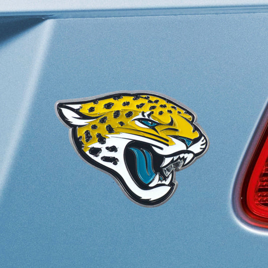Jacksonville Jaguars 3D Color Metal Emblem - Jacksonville Jaguars