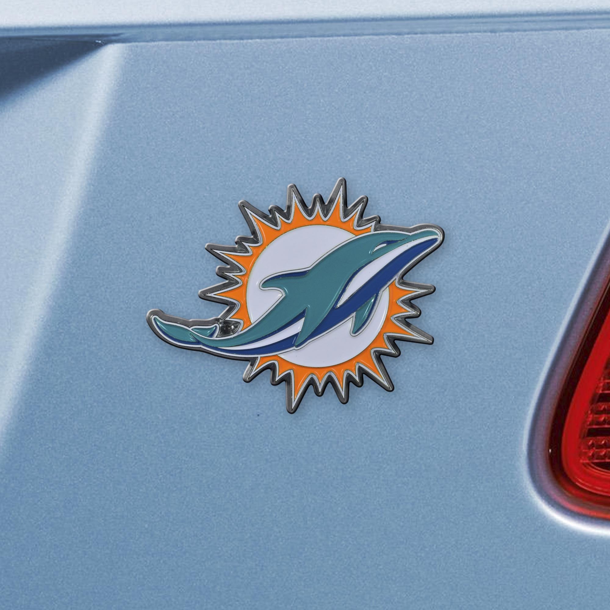 Miami Dolphins 3D Color Metal Emblem - Miami Dolphins