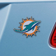 Miami Dolphins 3D Color Metal Emblem - Miami Dolphins