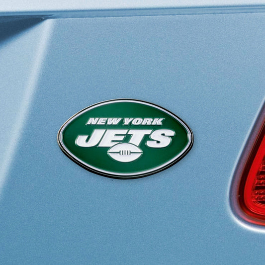 New York Jets 3D Color Metal Emblem - New York Jets
