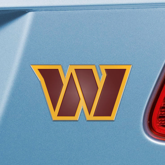 Washington Commanders 3D Color Metal Emblem