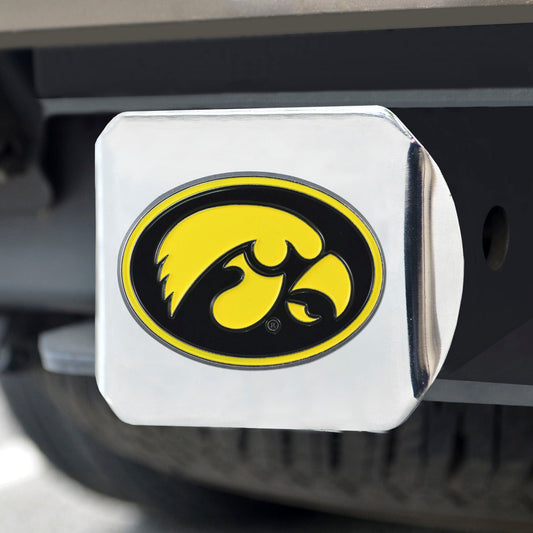 Iowa Hawkeyes Hitch Cover - 3D Color Emblem - Iowa