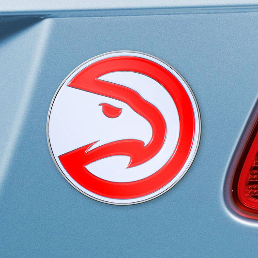 Atlanta Hawks 3D Color Metal Emblem - Atlanta Hawks