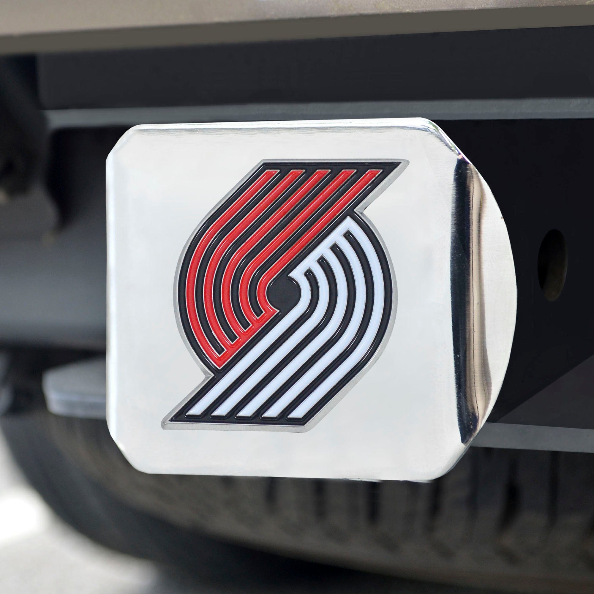 Portland Trail Blazers Hitch Cover - 3D Color Emblem - Portland Trail Blazers