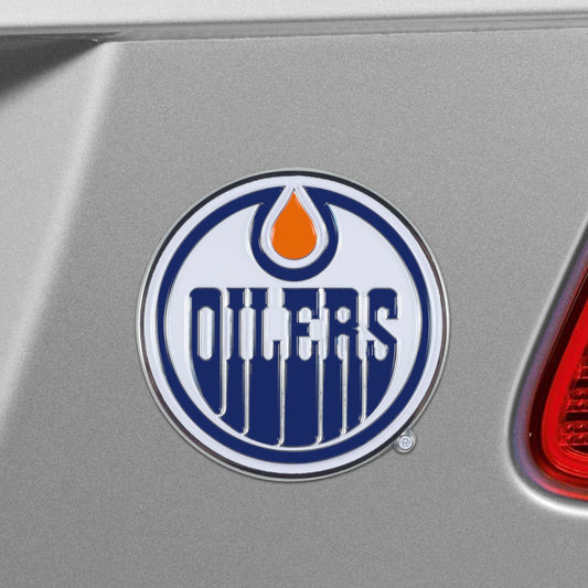 Edmonton Oilers 3D Color Metal Emblem - Edmonton Oilers