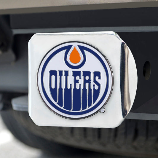 Edmonton Oilers Hitch Cover - 3D Color Emblem - Edmonton Oilers