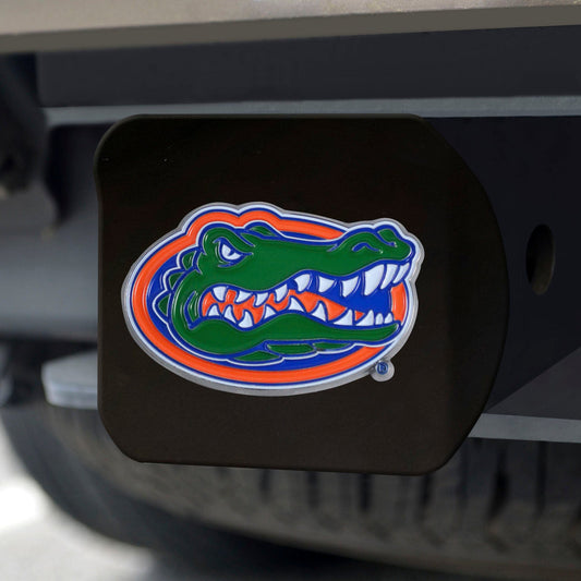 Florida Gators Black Metal Hitch Cover - 3D Color Emblem - Florida