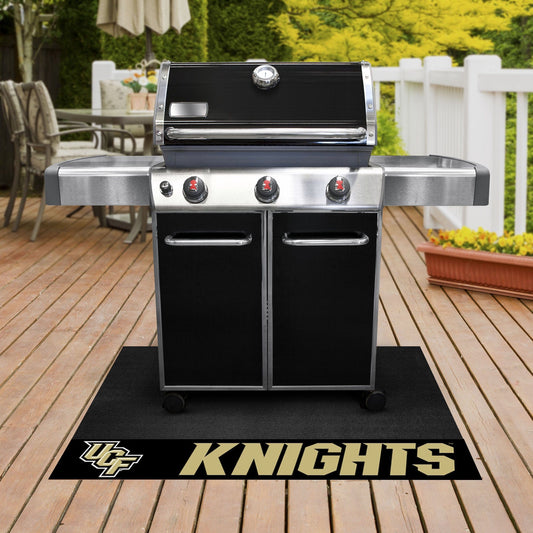 Central Florida Knights Vinyl Grill Mat - 26in. x 42in. - Central Florida