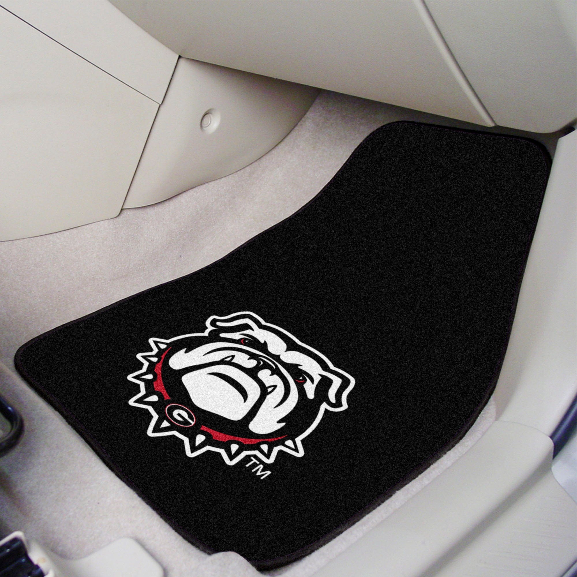 Georgia Bulldogs Front Carpet Car Mat Set - 2 Pieces - Georgia