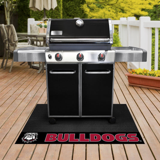 Georgia Bulldogs Vinyl Grill Mat - 26in. x 42in. - Georgia